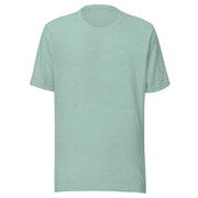 Gymnastics apparel: ACRBT Embroidered Tee - Subtle Flex - Heather Prism Dusty Blue (SKU:1316046_9580)