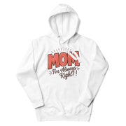Gymnastics apparel: Always Right - Cozy Statement Hoodie - White (SKU:2855249_10774)
