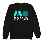 Gymnastics apparel: Back Bold Youth Identity Sweatshirt light - Black (SKU:9568881_16787)