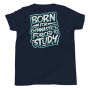 Gymnastics apparel: Born for Gymnastics Tee: Urban Flair for the Studious Athlete - Kids & Youth (SKU:4649963_9596)