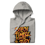 Gymnastics apparel: Born To Tumble - Adult Hoodie - Carbon Grey (SKU:7880793_10784)