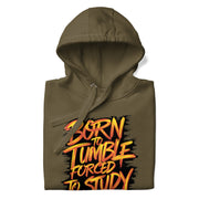 Gymnastics apparel: Born To Tumble - Adult Hoodie - Military Green (SKU:7880793_13893)