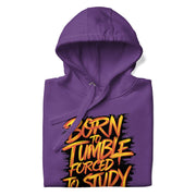 Gymnastics apparel: Born To Tumble - Adult Hoodie - Purple (SKU:7880793_13911)