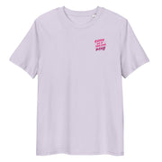 Gymnastics apparel: Catch Me If You Can - Adult Tee - Lavender (SKU:7989634_17422)