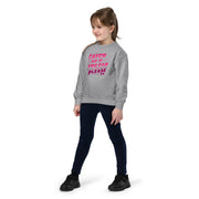 Gymnastics apparel: Catch Me If You Can - Youth Sweatshirt - (SKU:)