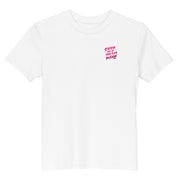 Gymnastics apparel: Catch Me If You Can - Youth Tee - White (SKU:6008313_12327)