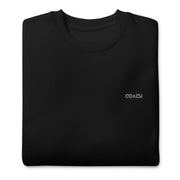Gymnastics apparel: Coach Embroidered Sweatshirt - Black (SKU:8434740_11254)