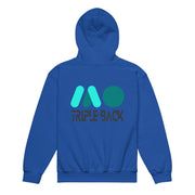 Gymnastics apparel: Crested Emblem Hoodie dark - Royal (SKU:1686849_17271)