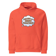 Gymnastics apparel: Dreaming Of Zero Deductions - Adult Hoodie - Burnt Orange (SKU:7628591_13751)