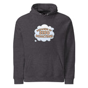 Gymnastics apparel: Dreaming Of Zero Deductions - Adult Hoodie - Charcoal Melange (SKU:7628591_13758)