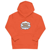 Gymnastics apparel: Dreaming Of Zero Deductions - Youth Hoodie - Burnt Orange (SKU:9406917_13411)