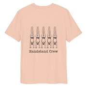 Gymnastics apparel: Eco Handstand Crew Unisex Tee - Fraiche Peche (SKU:4368022_17134)