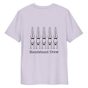 Gymnastics apparel: Eco Handstand Crew Unisex Tee - Lavender (SKU:4368022_17422)