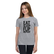 Gymnastics apparel: Flipping Through the Day: Eat, Sleep, Flip, Repeat - (SKU:)