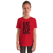 Gymnastics apparel: Flipping Through the Day: Eat, Sleep, Flip, Repeat - (SKU:)