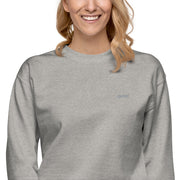 Gymnastics apparel: GMNST Embroidered - Adult Sweatshirt - (SKU:)