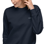 Gymnastics apparel: GMNST Embroidered - Adult Sweatshirt - (SKU:)