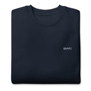 Gymnastics apparel: GMNST Embroidered - Adult Sweatshirt - Navy Blazer (SKU:5025895_13252)