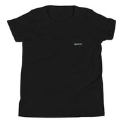 Gymnastics apparel: GMNST Embroidered - Youth Tee - Black (SKU:6333697_9430)