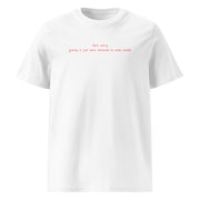 Gymnastics apparel: Gravity Defying Humor Tee - White (SKU:2661454_11864)