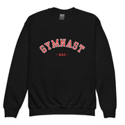Gymnastics apparel: Gymnast MAG Varsity Sweatshirt Youth - Black (SKU:6136923_16787)