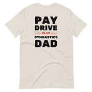 Gymnastics apparel: Gymnastics Dad Spirit Tee - Heather Dust (SKU:9839613_10360)