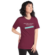 Gymnastics apparel: Gymnastics Humor Tee: Land On Your Feet - (SKU:)