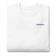 Gymnastics apparel: Gymntastic Small - Adult Sweatshirt - White (SKU:1262787_11249)