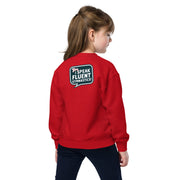 Gymnastics apparel: I Speak Fluent Gymnastics Large Youth Sweatshirt - (SKU:)