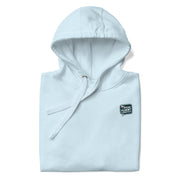 Gymnastics apparel: I Speak Fluent Gymnastics Small Adult Hoodie - Sky Blue (SKU:9162862_13917)