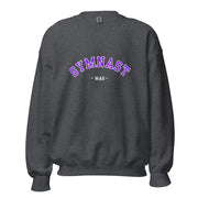 Gymnastics apparel: MAG Varsity Gymnast Sweatshirt - Dark Heather (SKU:9335231_10833)