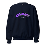 Gymnastics apparel: MAG Varsity Gymnast Sweatshirt - Navy (SKU:9335231_5498)