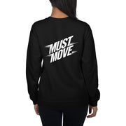Gymnastics apparel: Must Move Big Back - Adult Sweatshirt - (SKU:)