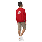 Gymnastics apparel: Must Move Big Back - Youth Sweatshirt - (SKU:)