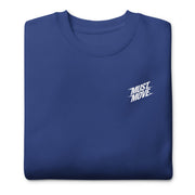 Gymnastics apparel: Must Move Small - Adult Sweatshirt - Team Royal (SKU:3188873_13869)