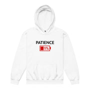 Gymnastics apparel: Patience Very Low - Youth Hoodie - XS (SKU:9350955_17286)