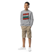 Gymnastics apparel: Pyramid Builder Crew Sweatshirt - Youth - (SKU:)