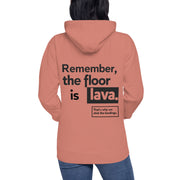Gymnastics apparel: Remember the Floor is Lava - Hoodie - (SKU:)