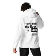 Gymnastics apparel: Remember the Floor is Lava - Hoodie - (SKU:)