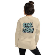 Stick Your Landing Big Back - Adult Sweatshirt