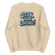 Stick Your Landing Big Back - Adult Sweatshirt
