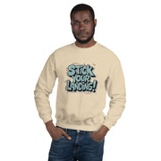 Stick Your Landing Big Front - Adult Sweatshirt