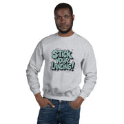 Stick Your Landing Big Front - Adult Sweatshirt