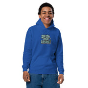 Stick Your Landing Big Front - Youth Hoodie