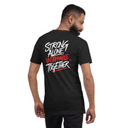 Gymnastics apparel: Strong Alone, Unstoppable Together Graffiti Tee - (SKU:)