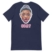Simone Biles Inspired GOAT tee - navy