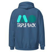 Gymnastics apparel: Triple Back Emblem Hoodie light - Indigo Blue (SKU:3263821_5562)