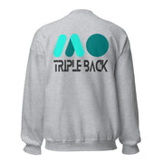 Gymnastics apparel: Triple Back Highlight Sweatshirt dark - Sport Grey (SKU:7936640_5514)