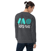 Gymnastics apparel: Triple Back Highlight Sweatshirt light - (SKU:)