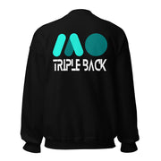 Gymnastics apparel: Triple Back Highlight Sweatshirt light - Black (SKU:1400148_5434)
